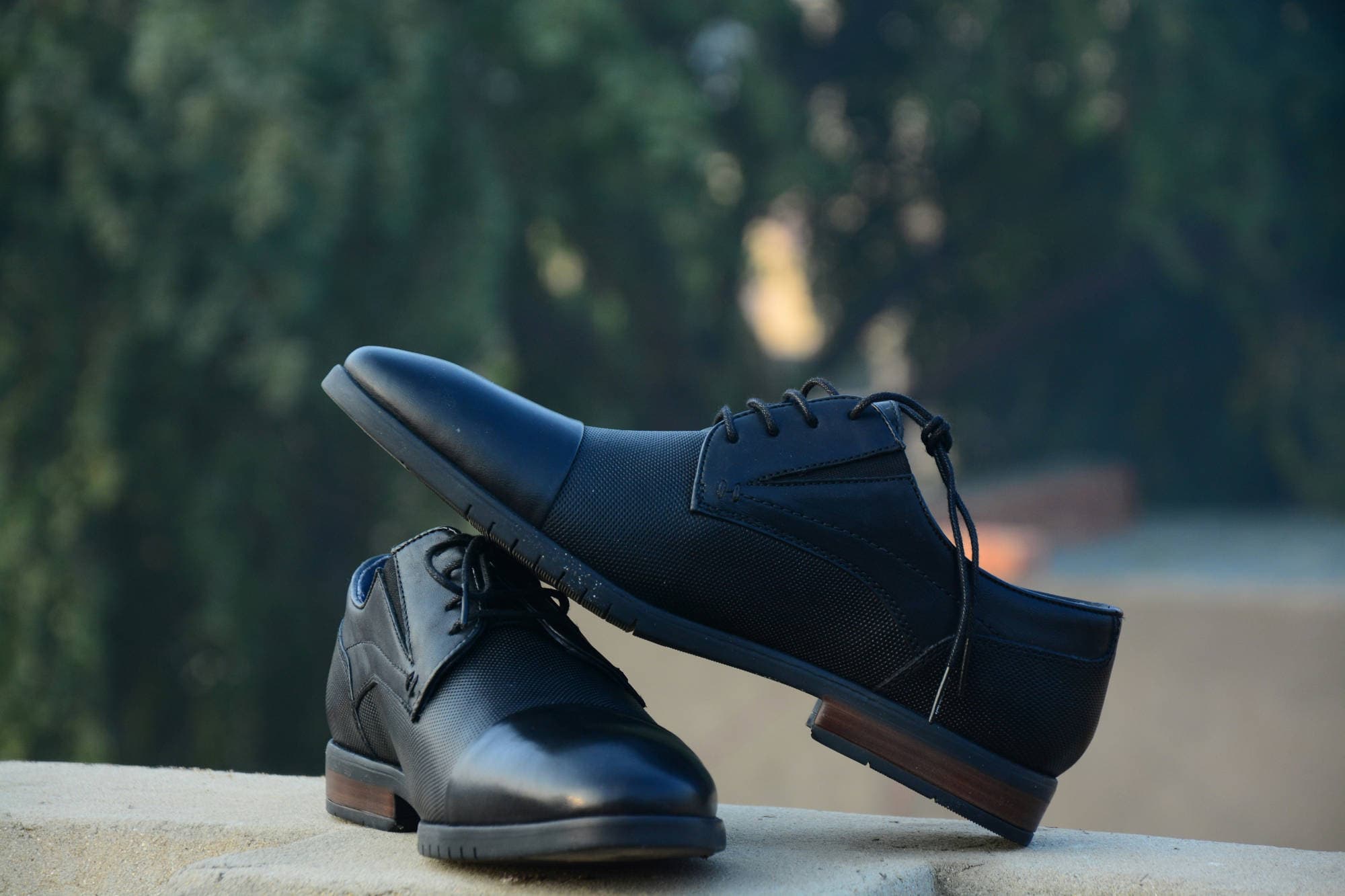 Black dress shoe for formal occasions